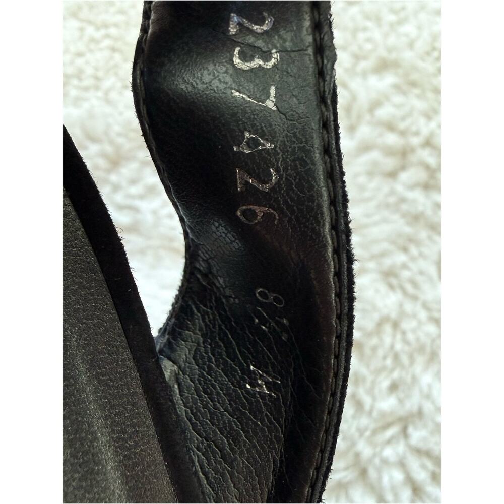Stuart Weitzman women suede high heel sandals size 8.5 US - Picture 3 of 11